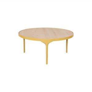 Salontafel Iowa Mosterd eiken