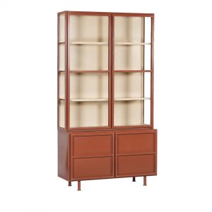 Vitrinekast Langley Terra-zand