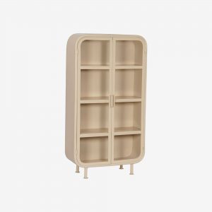 Vitrinekast Casey Sand
