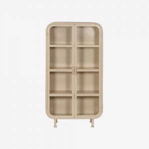 Vitrinekast Casey Sand